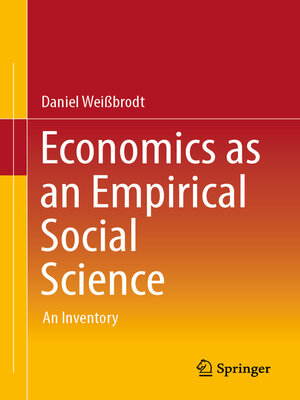 cover image of Economics as an Empirical Social Science